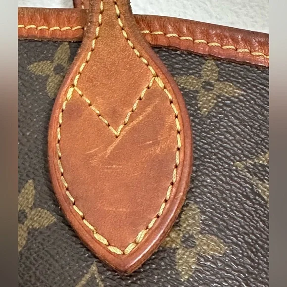 Louis Vuitton Brown Monogram Tote - Picture 3 of 16